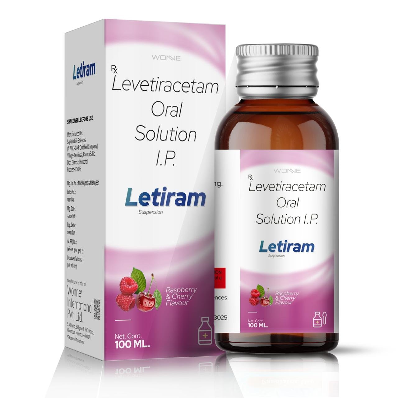 Levetiracetam Oral Solution IP - LETIRAM SOLUTIONS
