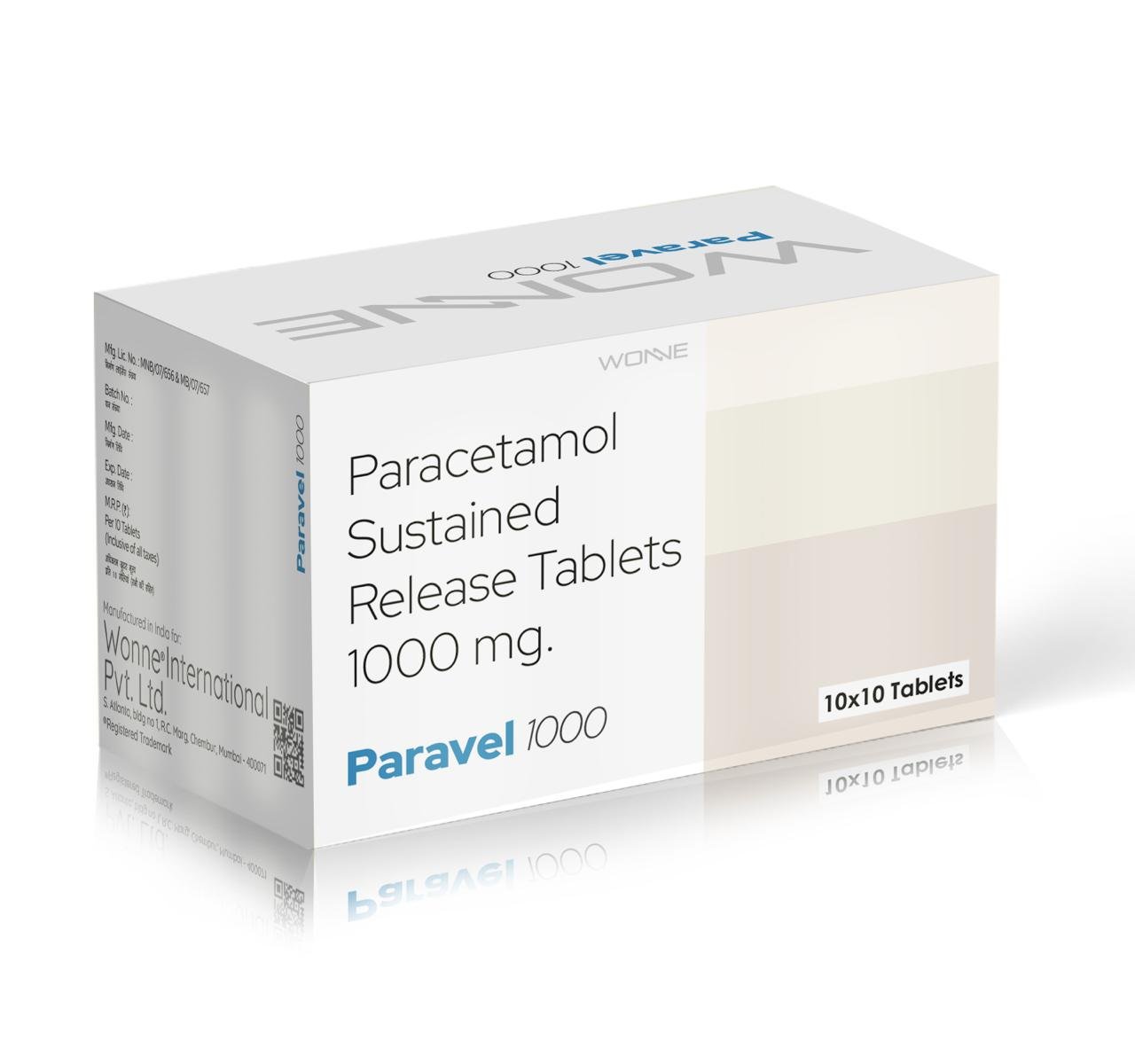 Paracetamol 1000 mg – PARAVEL 1000